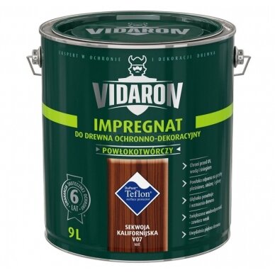 Impreg. Vidaron kalifornijos sekvoja 9l. Impreg. Vidaron kalifornijos sekvoja 9l.