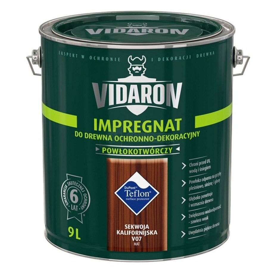 Impreg. Vidaron kalifornijos sekvoja 9l. Impreg. Vidaron kalifornijos sekvoja 9l.