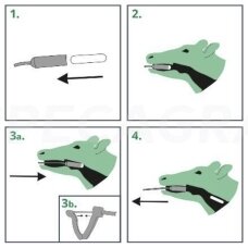 Įrenginys vaistams nerūdijančio plieno 70cm 2139