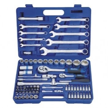 Įrankių rinkinys 1/2+1/4(82vnt.) KR082MDA