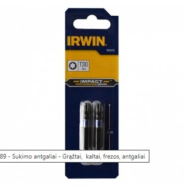 Irwin sukimo antgalis PZ3 25mm 2vnt Irwin sukimo antgalis PZ3 25mm 2vnt