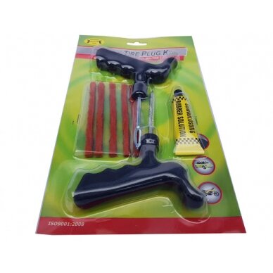 Įrankiai padangos remontui profi 9vnt. Įrankiai padangos remontui profi 9vnt.