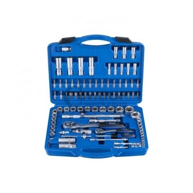 Įrankių kompl, 1/2 + 1/4 94 vnt. Įrankių kompl, 1/2 + 1/4 94 vnt.