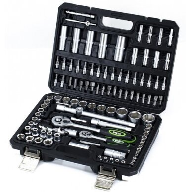 Įrankių rink.1/4 1/2 108vnt. KRKSD108 Įrankių rink.1/4 1/2 108vnt. KRKSD108