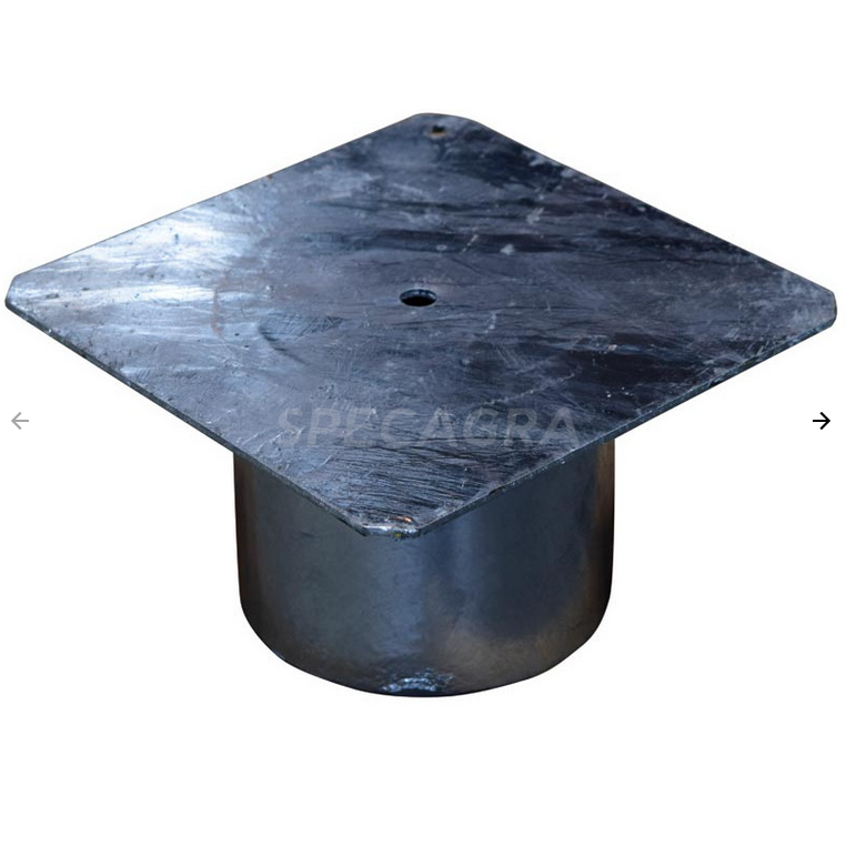 "ISOPROTEC" įmautės Ø 136mm cink. dangtelis1152349 "ISOPROTEC" įmautės Ø 136mm cink. dangtelis1152349