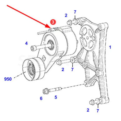 Įtempėjas 04515321 F836200040240 1 Įtempėjas 04515321 F836200040240 1
