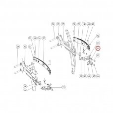 Įvorė su sriegiu M20 Ibis 1117/72-003/0