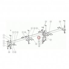 Įvorė Vario 4 1153/152-003/0 M16x105