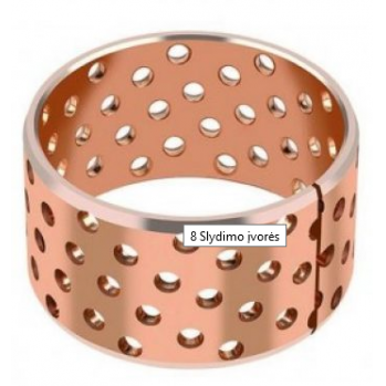 Įvorė slydimo 016/18x25 Įvorė slydimo 016/18x25