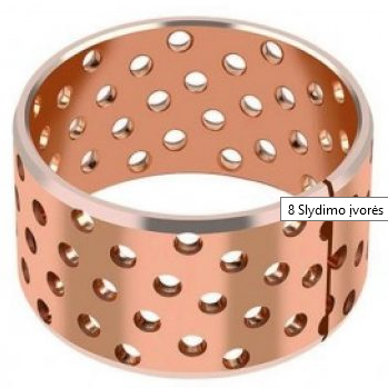 Įvorė slydimo WB702 035/39x30 Įvorė slydimo WB702 035/39x30