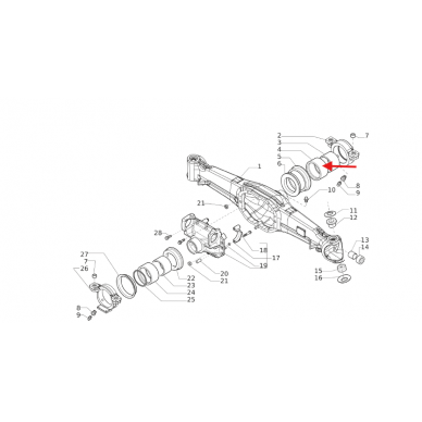 Įvorė 101575 115x125x42 83930554 R113767 3