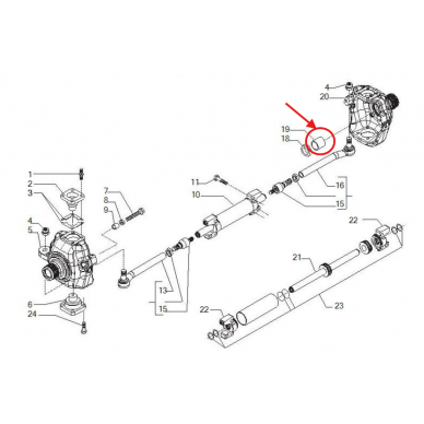 Įvorė 141887 58x62x35 3789576M1 2 Įvorė 141887 58x62x35 3789576M1 2