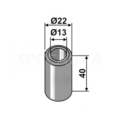 Įvorė 63-DOP-61 1 Įvorė 63-DOP-61 1