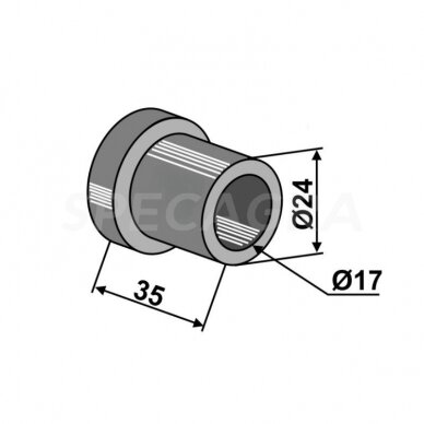 Įvorė 63-ROU-63 1 Įvorė 63-ROU-63 1
