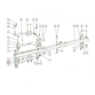 Įvorė Ibis Vario 4 1153/150-001/0 1 Įvorė Ibis Vario 4 1153/150-001/0 1