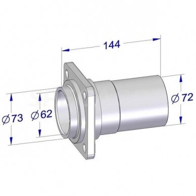 Įvorė (Z010/2) 105.04.04.00 1