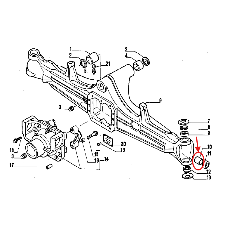 Įvorė 118547 42x46x32 87313791 R125538 2 Įvorė 118547 42x46x32 87313791 R125538 2