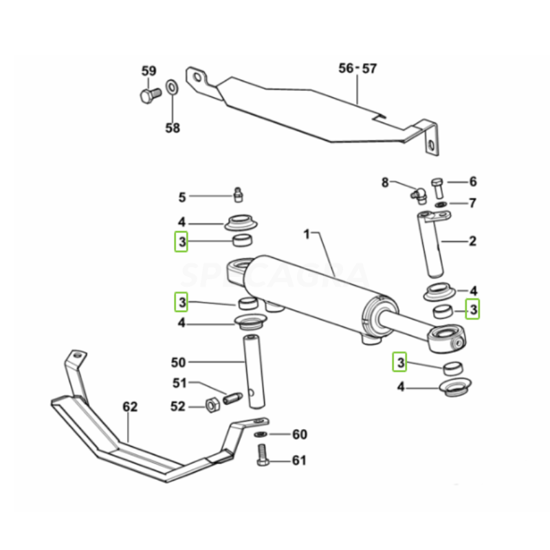 Įvorė (21x25x10) 2.1579.739.0 1
