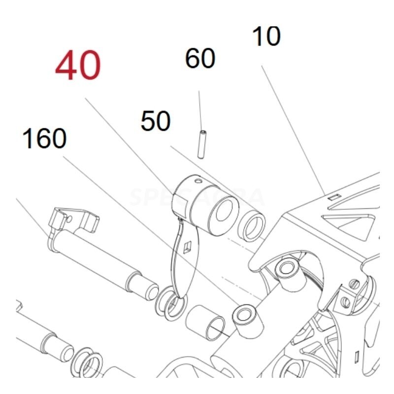 Įvorė HORSCH 23097800 VAM TurboDisc III