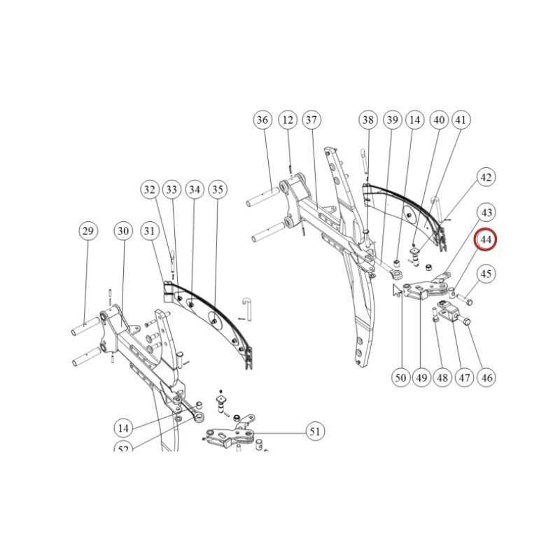 Įvorė su sriegiu M20 Ibis 1117/72-003/0 1