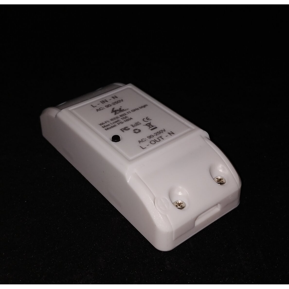 Jungiklis interneto 10A AC-90-250V PS-1604 WiFi Jungiklis interneto 10A AC-90-250V PS-1604 WiFi