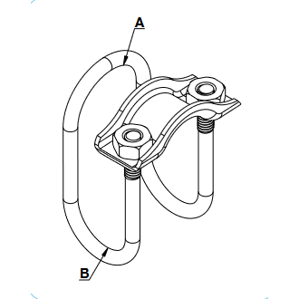 Jungtis U formos kryžminė 48x48 91000163 1