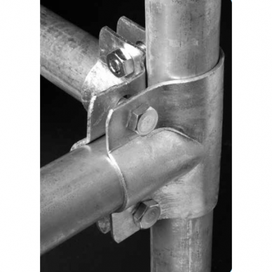 Jungtis kampinė 48x48 90020083 4xM10x30