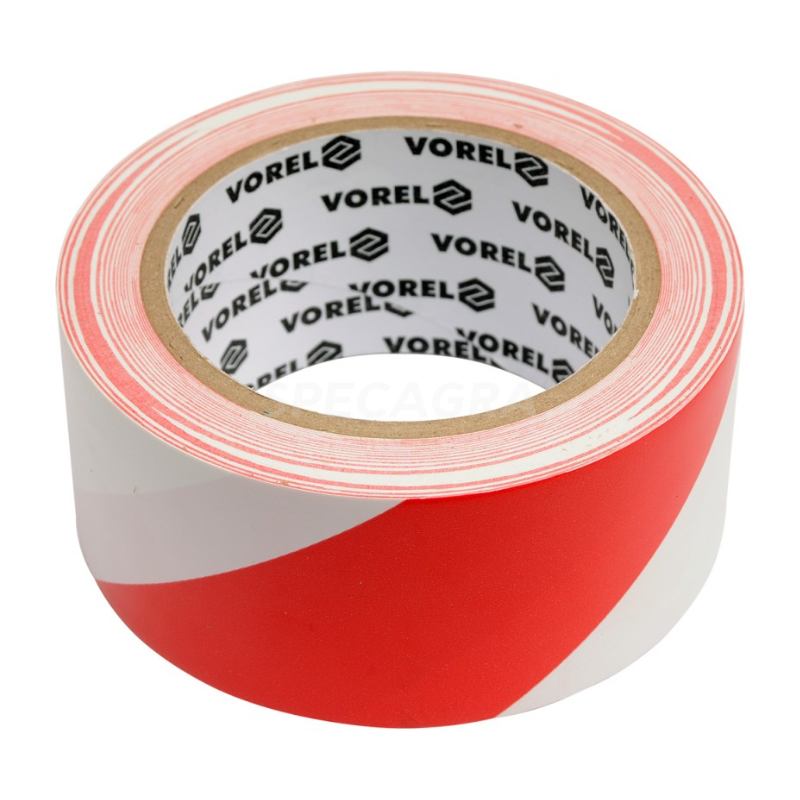 Juosta įspėjamoji raudona-balta 48mm-33m stipraus lipnumo. Juosta įspėjamoji raudona-balta 48mm-33m stipraus lipnumo.