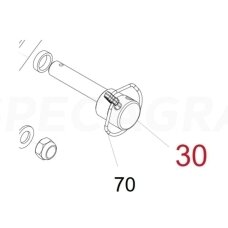 Kaištis HORSCH 23097701 TurboDisc III VAM