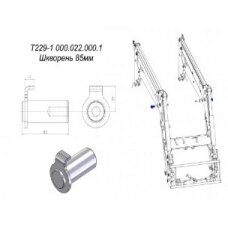 Kaištis T229-1 000.022.000.1