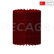 Karvių šepečio cilindrinė dalis A:50 cm, P:40cm PP8354 KP03014