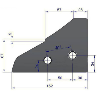 Kaltas lauko lentos L D KUHN761110 Kaltas lauko lentos L D KUHN761110