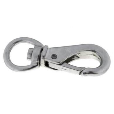 Karabinas su žiedu 12 63mm 1554-082501 Karabinas su žiedu 12 63mm 1554-082501