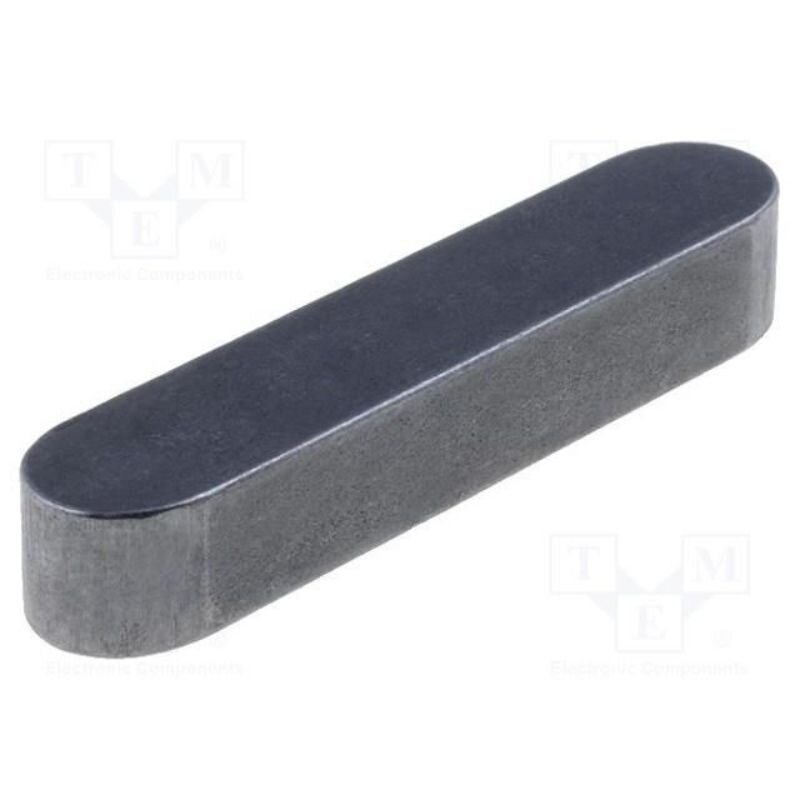 Kaištis 7x8x25 DIN 6885