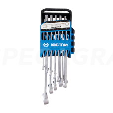 "King Tony" Kombinuotų veržliarakčių rinkinys su laikikliu 8-22mm (12vnt)