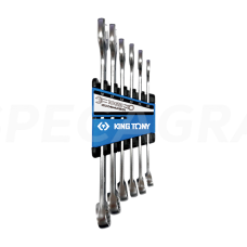 "King Tony" Kombinuotų veržliarakčių rinkinys su laikikliu 8-22mm (12vnt)
