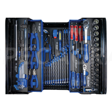 "King Tony" Metalinė įrankių dėžė su įrankiais 100vnt.