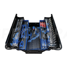 "King Tony" Metalinė įrankių dėžė su įrankiais 100vnt.