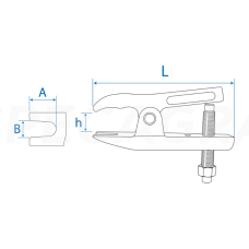 "King Tony" Šarnyro nuėmėjas 28-32mm H:95mm