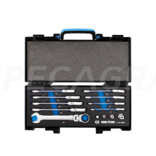 "King Tony" Terkšlinių reversinių raktų rinkinys 8-19mm (13vnt)