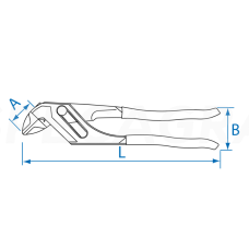 "King Tony" Vamzdinis raktas 250mm