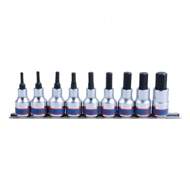 Šešiakampių galvučių rinkinys King Tony 1/2 3-14mm (9vnt)