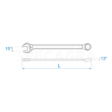 "King Tony" Kombinuotas raktas 30mm 2