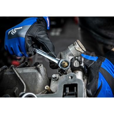 19mm Kombinuotas raktas su reversine terkšle King Tony 5