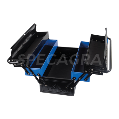 "King Tony" Metalinė įrankių dėžė su įrankiais 100vnt. 3