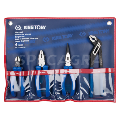 "King Tony" Replių rinkinys 4vnt "King Tony" Replių rinkinys 4vnt