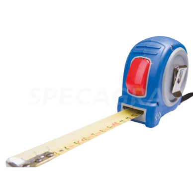 "King Tony" Ruletė su magnetu 3M x16mm 3 "King Tony" Ruletė su magnetu 3M x16mm 3