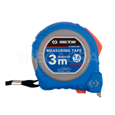 "King Tony" Ruletė su magnetu 5M x19mm "King Tony" Ruletė su magnetu 5M x19mm