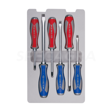 "King Tony" SLOTTED Atsuktuv rinkinys 6vnt "King Tony" SLOTTED Atsuktuv rinkinys 6vnt