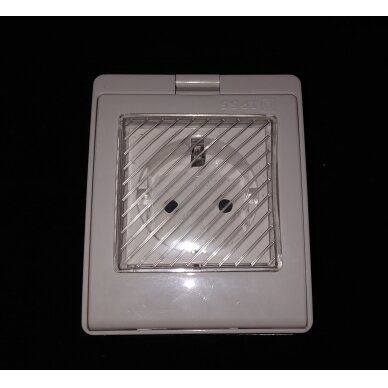 Kištukinis lizdas WiFi atsparus vandeniui 10A IP55 PS-16-WPE